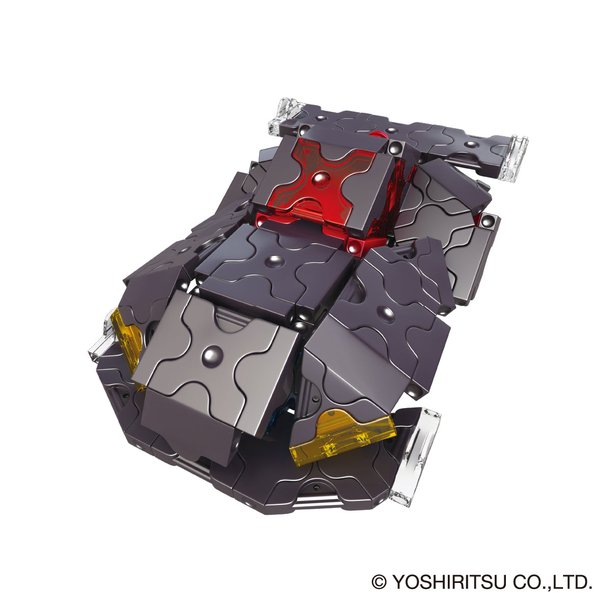 LaQ Hamacron Constructor Lightning Black Pull-back