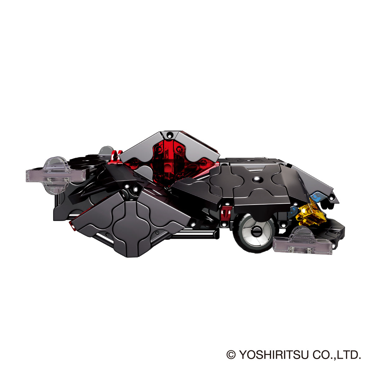 LaQ Hamacron Constructor Lightning Black Pull-back