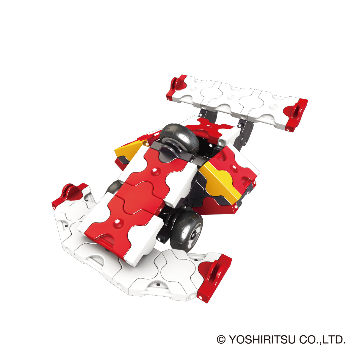 LaQ Hamacron Constructor Fame Red Pull-back