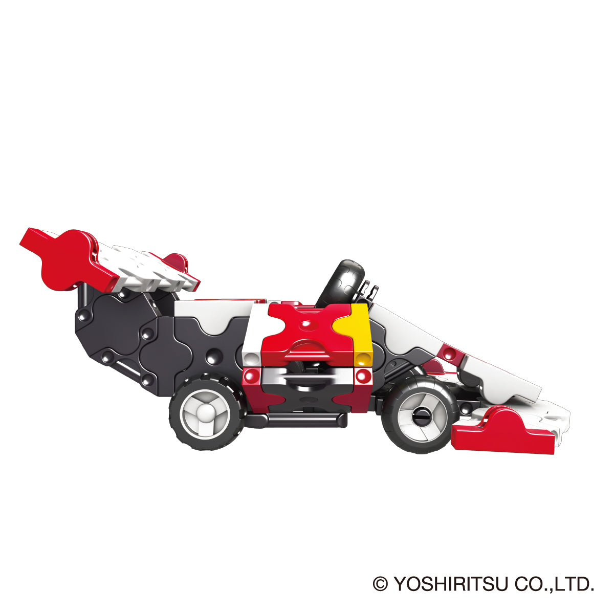 LaQ Hamacron Constructor Fame Red Pull-back