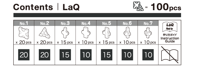 LaQ Free Style 100 Black