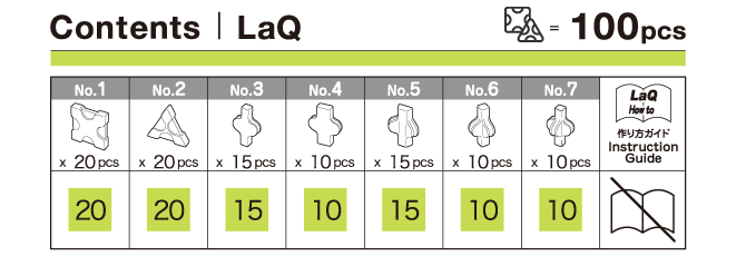 LaQ Free Style 100 Lime