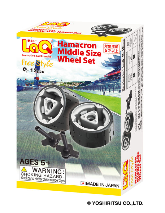 LaQ Free Style Hamacron Middle Size Wheel Set