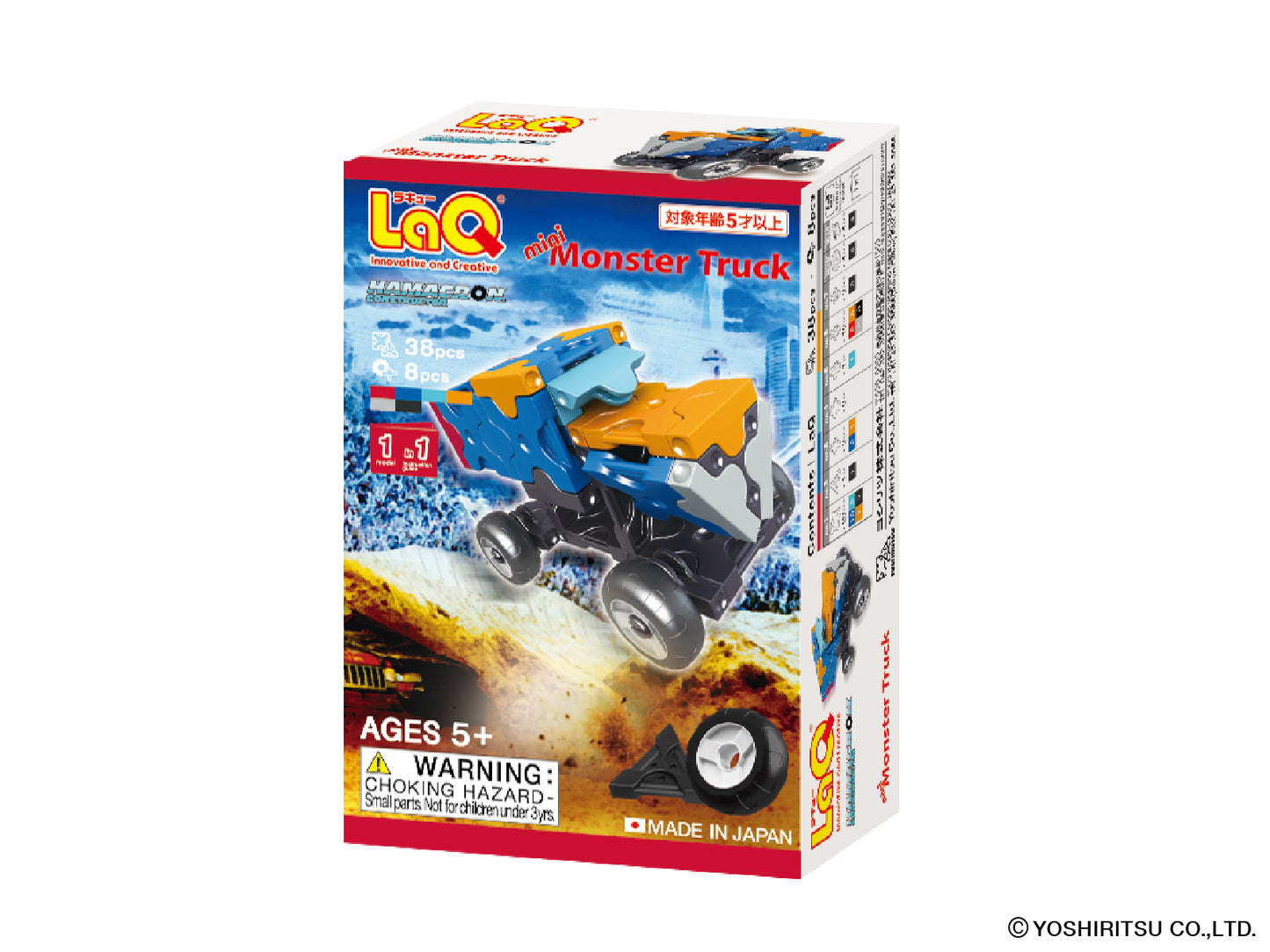 LaQ Hamacron Constructor Mini Monster Truck