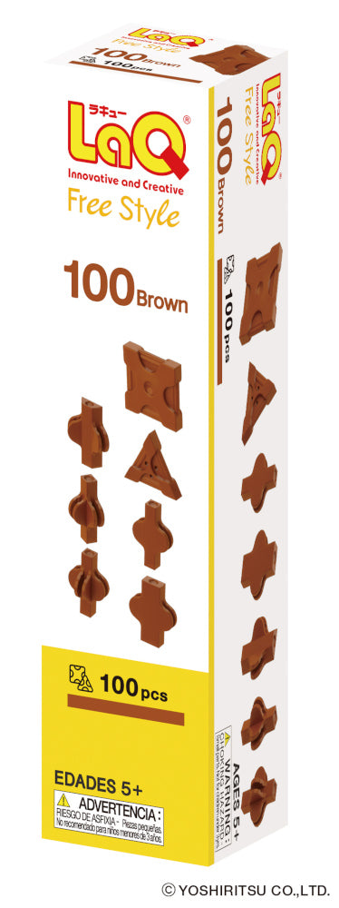 LaQ Free Style 100 Brown