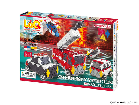 LaQ Hamacron Constructor Emergency Vehicles