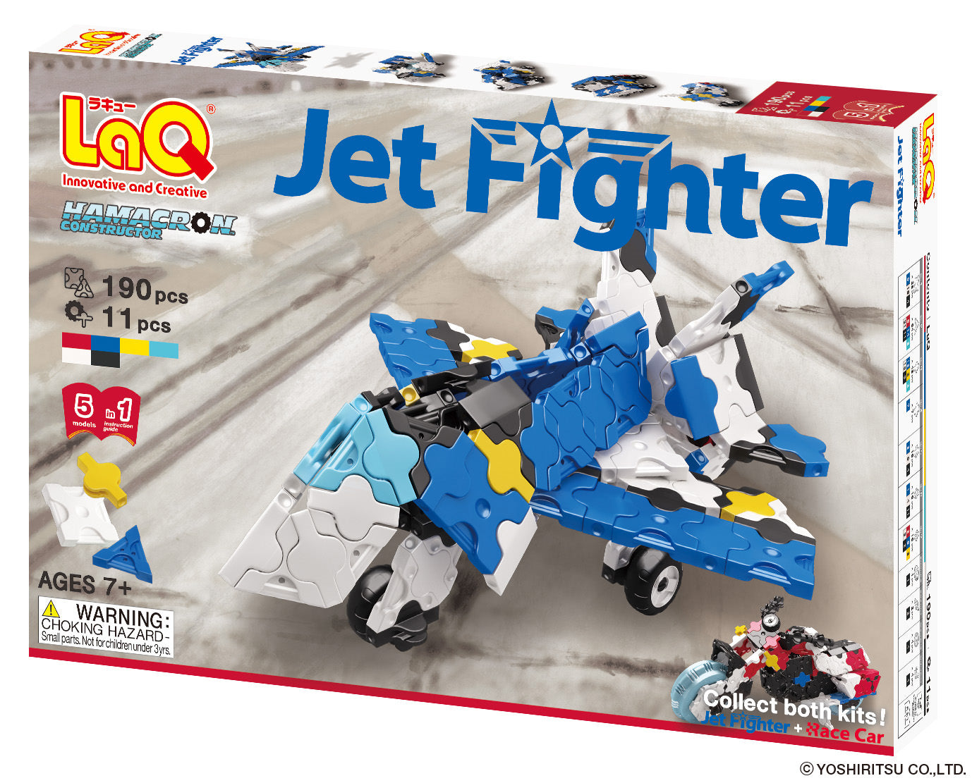 LaQ Hamacron Constructor Jet Fighter