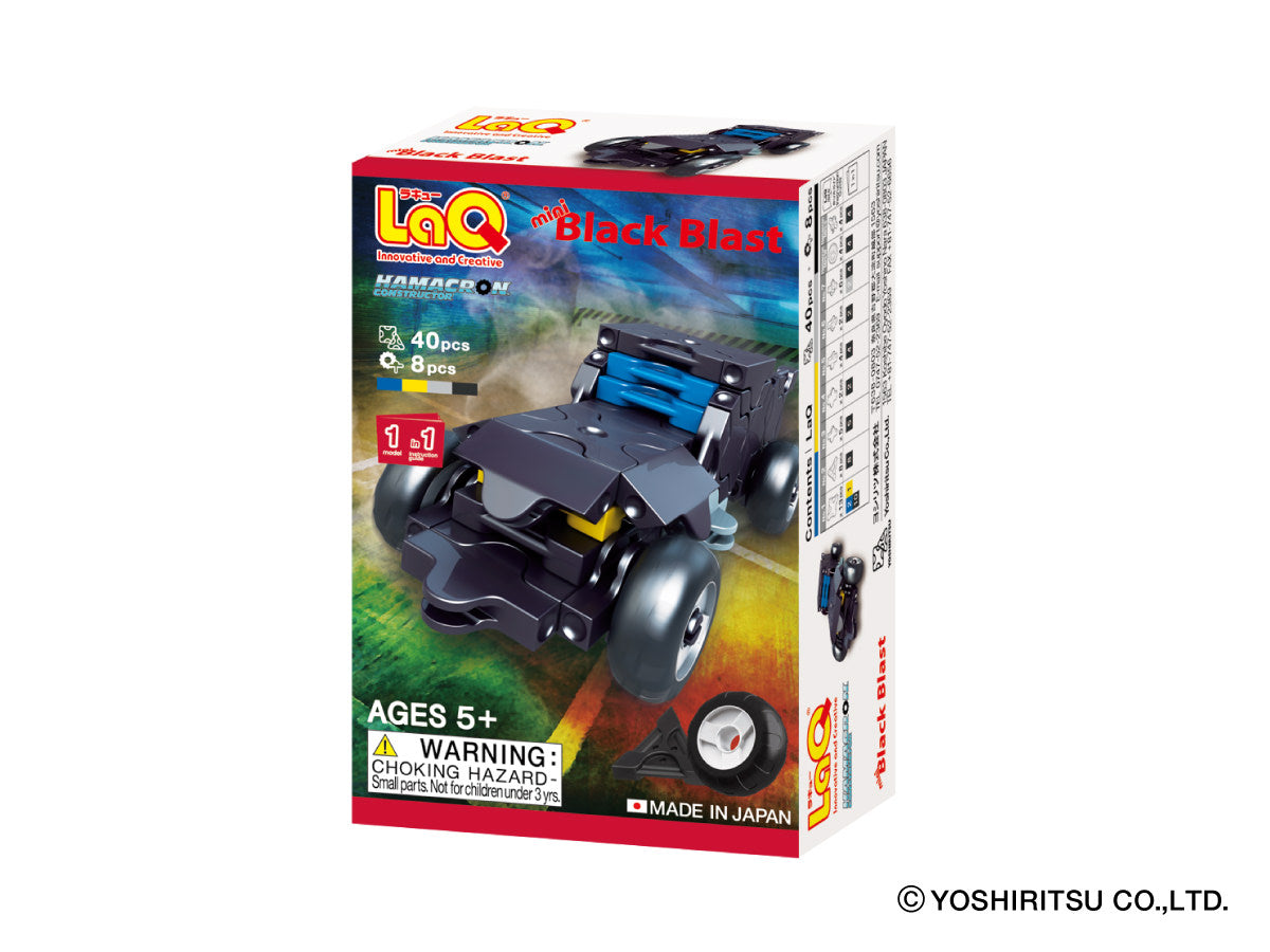 LaQ Hamacron Constructor Mini Black Blast
