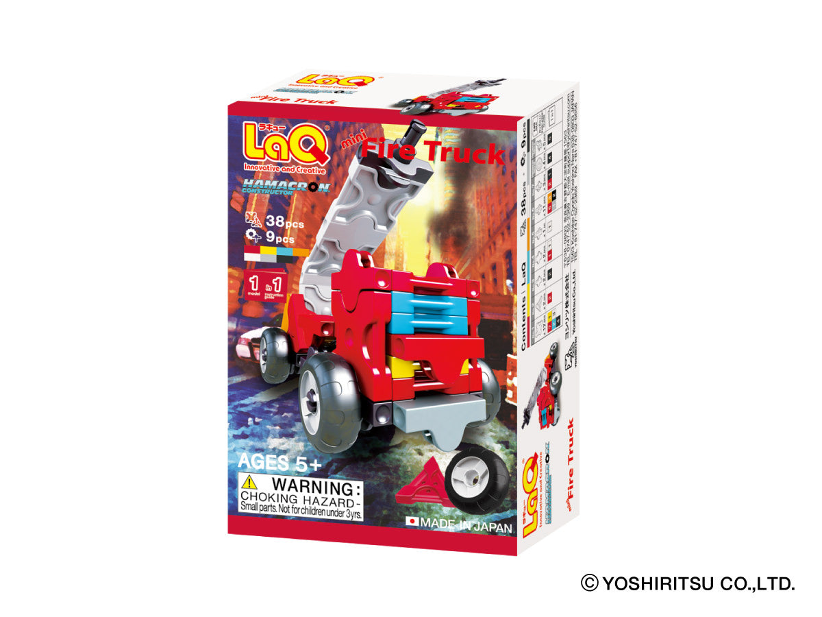 LaQ Hamacron Constructor Mini Fire Truck