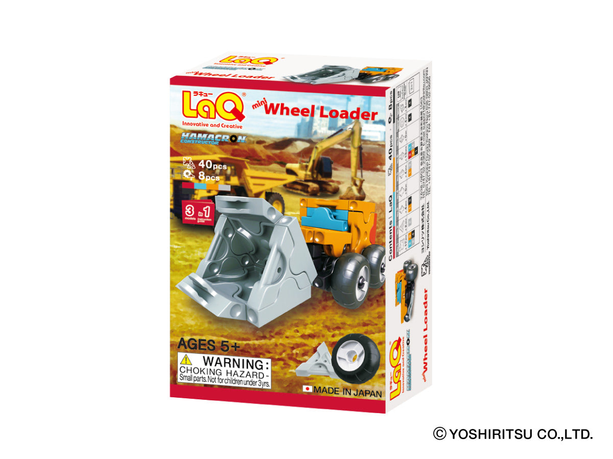 LaQ Hamacron Constructor Mini Wheel Loader