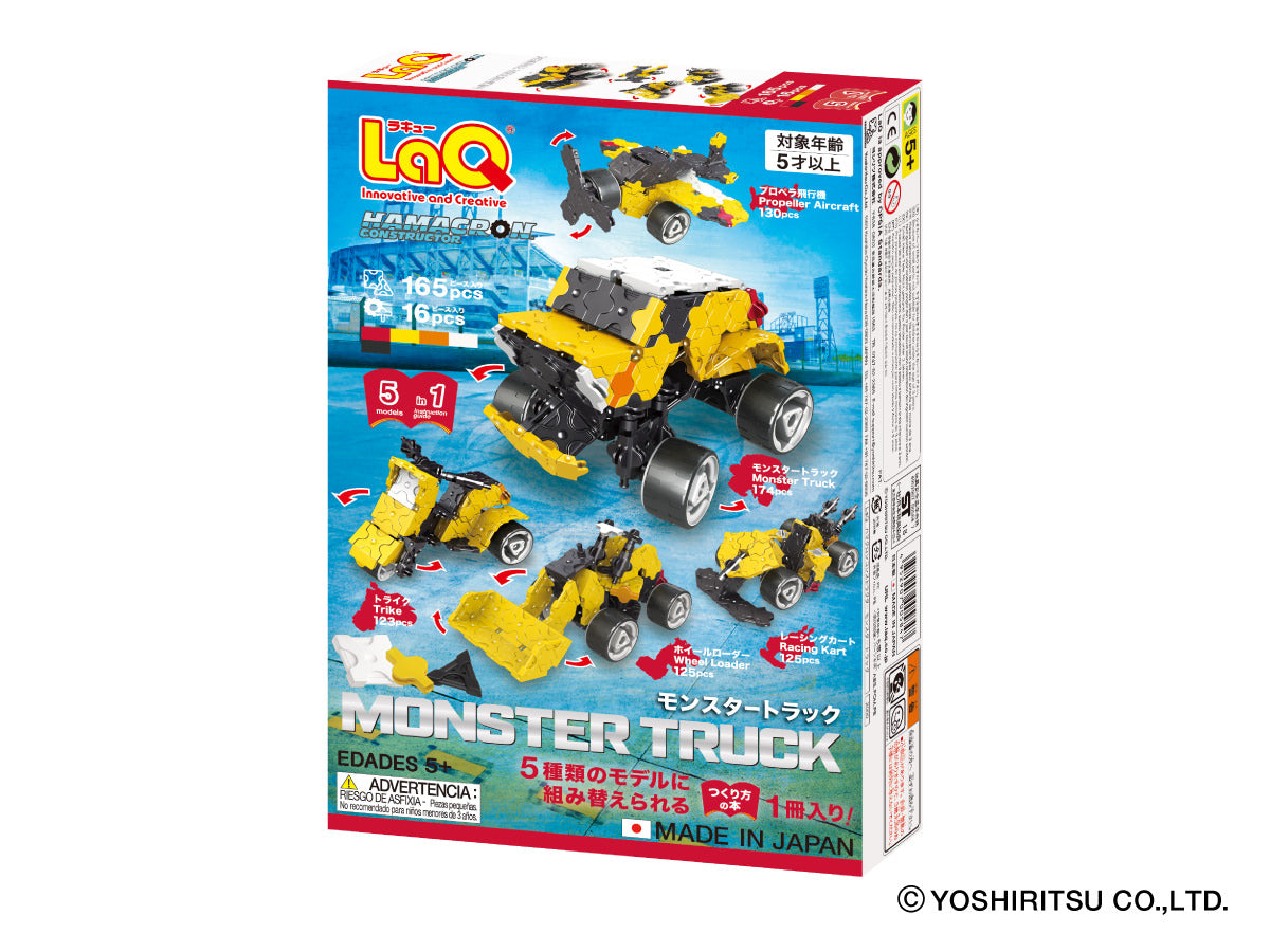 LaQ Hamacron Constructor Monster Truck